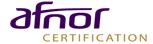Certifié par AFNOR